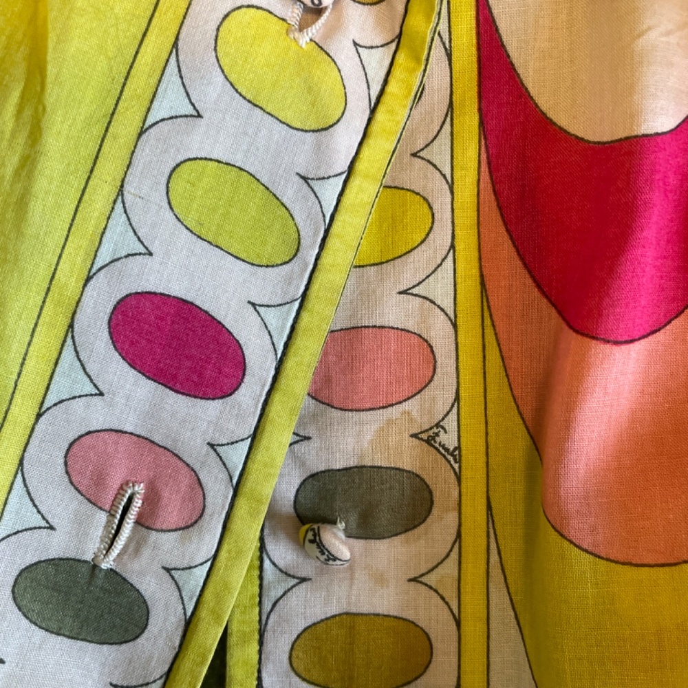 Vintage Pucci blouse, well maintained - Picture 7 of 8